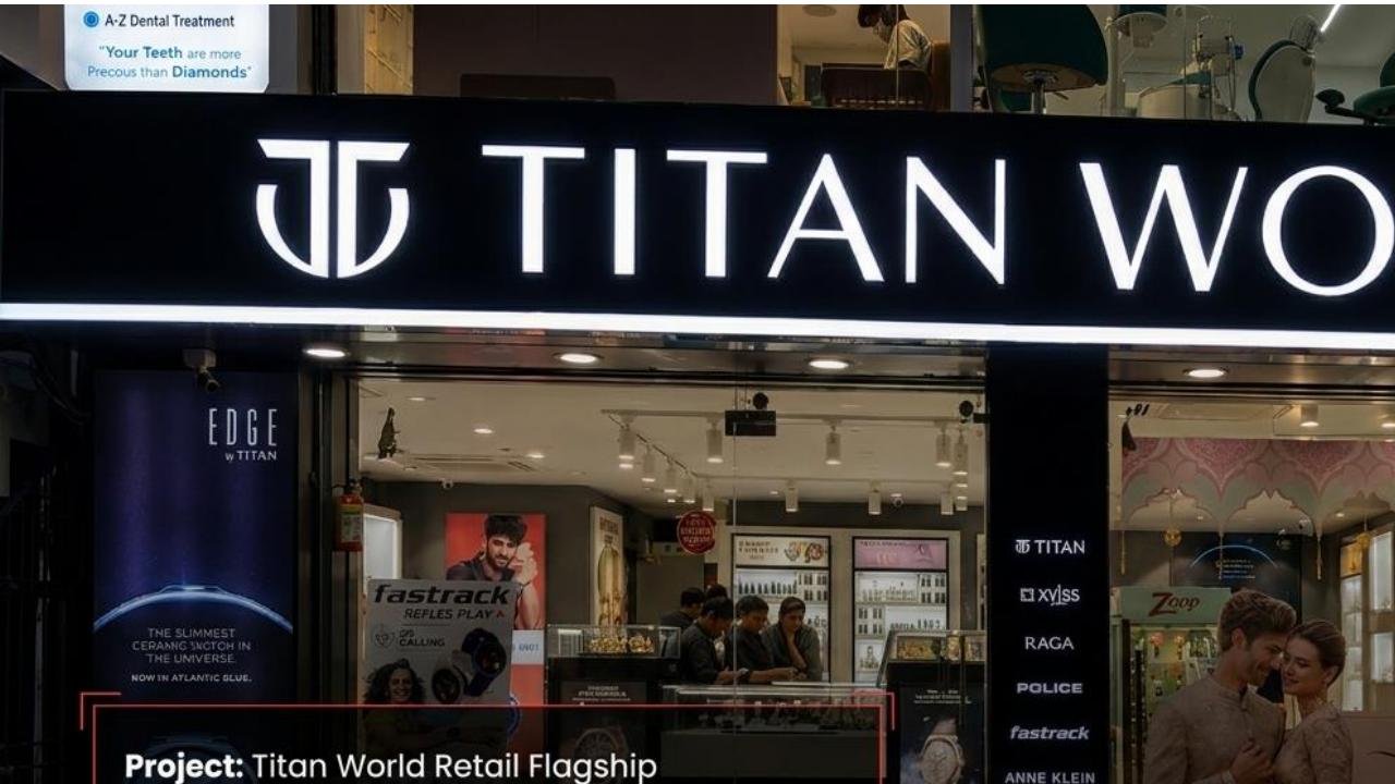 Titan World — Retail Flagship